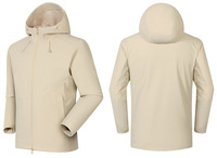 Veste imperméable respirante de haute qualité à 3 couches, coupe-vent technique, veste de randonnée pour le camping