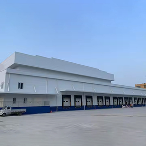 China Export maison préfabriquée à cadre pliable 3 chambres et structure de salon entrepôt Structures préfabriquées en acier - Product Image 1