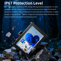 Tablette robuste industrielle 8 pouces Windows 11 avec processeur i5, Wi-Fi 6, NFC, scanner QR, 16 Go de RAM, nouvelle génération 5G, étanche et antichoc