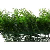 Mur végétal en plastique écologique durable de qualité supérieure avec texture de feuilles naturelles