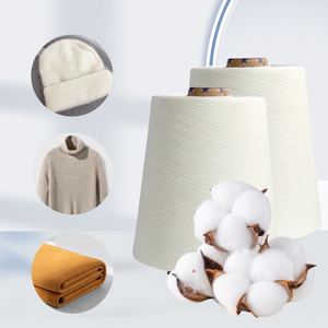 Sợi bông Lyocell 80/20 chải kỹ, dệt tròn, 50S/1, dùng để đan dệt, pha trộn, màu trắng tự nhiên, chất lượng tốt hơn - Product Image 6