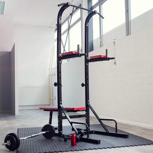 Tour de musculation portable en acier réglable pour dips et squats, bancs et supports d'entraînement de force pour usage domestique - Product Image 3