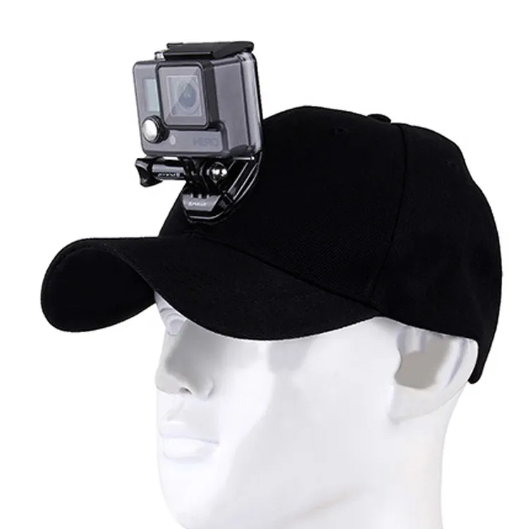 Factory Accept Customized Order 360 Adjustable Release Buckle Mount Hat for GoPro Action Camera