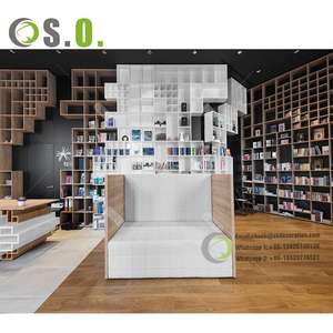 Diseño Interior de Mostrador para Librería, Exhibidor de Papelería, Estantería para Libros de Biblioteca, Exhibidor de Libros - Product Image 5