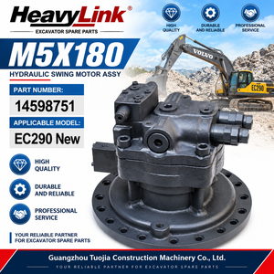 Moteur hydraulique oscillant M5X180, pièce de rechange pour excavatrice EC290, nouvelle pièce Volvo, numéro de pièce 14598751 - Product Image 3