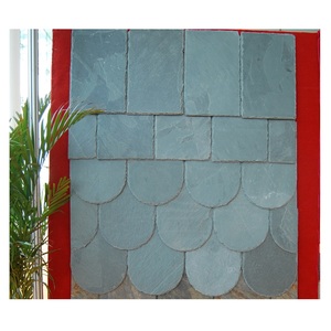 Feuille de toit en <span class=keywords><strong>ardoise</strong></span> verte naturelle traditionnelle chinoise couvrant les prix compétitifs des tuiles - Product Image 1