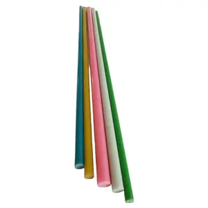 Haoli Fiberglas Rod/Kunden spezifische Glasfaser 4mm Fiberglas Angelrute Rohlinge Fiberglas Pole