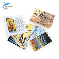 Baraja de Cartas de Tarot Clásica Personalizada con Guía, Color CMYK, Certificación SME, MOQ 50 Sets, Logotipo Disponible para Venta al Por Mayor