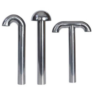 Mandrin en acier inoxydable coudé à 90 degrés coudes d'échappement rond poêle cheminée <span class=keywords><strong>conduit</strong></span> de cheminée <span class=keywords><strong>conduit</strong></span> d'aération Tube métal - Product Image 2