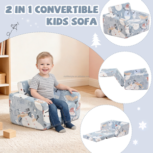 <span class=keywords><strong>Sedia</strong></span> per bambini convertibile con pupazzo di neve incandescente divano per bambini - Product Image 4