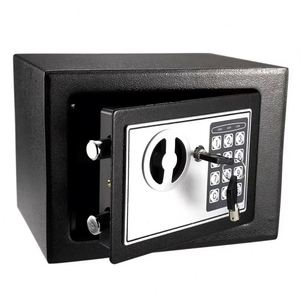 Caja Fuerte de Escritorio para Ahorros, Caja de Ahorros de Gran Capacidad, Contraseña Electrónica, Reloj de Oficina, Caja Fuerte para Niños - Product Image 1