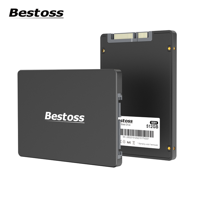 BESTOSS Internal SATA 3.0 2.5" M.2 NVMe SSD 1TB 2TB 4TB 3D TLC/QLC NAND High-Speed