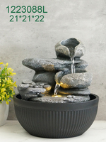 Fontaine d'eau de Bouddha pour la décoration de bureau à la maison