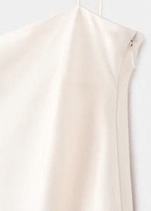 Vestido midi de satén con tirantes finos para mujer, ajustado, de color liso, informal, de verano, sin mangas, con dobladillo recto, de tela tejida - Product Image 5