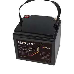 12.8V LiFePO4 エネルギー貯蔵バッテリー 50Ah リチウム鉄リン酸塩 LiFePO4 トロリーカートリチウムバッテリー付き - Product Image 5