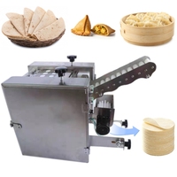 Machine à fabriquer des roti commerciaux à haute efficacité, machine industrielle pour faire des tortillas, des tacos, des burritos, des enveloppes pour dumplings, machine à presser les peaux de dumplings