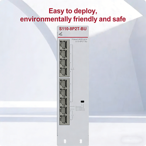 Commutateur réseau non géré S110-8P2T-BU 8 ports PoE+ 2 ports Uplink 124W Capacité de commutation 20 Gbit/s - Product Image 1