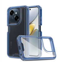 Coque de téléphone transparente avec protection d'objectif anti-chute en TPU+PC pour OPPO A5 Pro Reno 13F A80 A40 A60 A59 A79