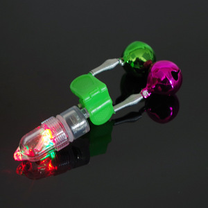 Fishing Haha Fishing Bell <b>Light</b> <b>Sensor</b> Flashing Head <b>Battery</b> Powered LED Alarm For Night Fishing River Use - Product Image 2
