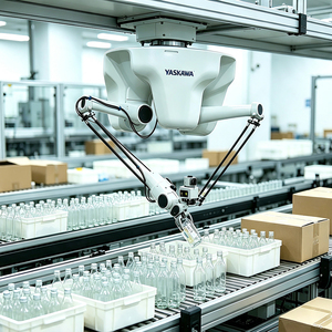 Robot araignée parallèle 4 axes MOTOMAN-MPP3S compact et léger pour tri haute vitesse, installation au plafond - Product Image 4