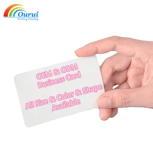 खाली प्लास्टिक पीवीसी कार्ड के लिए Inkjet प्रिंट करने योग्य व्यापार कार्ड कोई चिप Epson या कैनन प्रिंटर के लिए