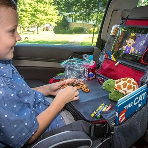 Plateau de voyage pliable 3-en-1 pour siège auto enfant, idéal pour les jeux et les collations – Certifié BSCI - Product Image 4