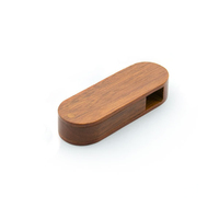 Memoria USB 2.0 Giratoria de Madera con Logotipo Personalizado, Venta al por Mayor, Regalo Empresarial, Memoria USB de Buena Calidad
