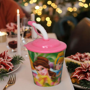 Vaso Reutilizable de PP Personalizado con Tapa para Navidad, Apto para Alimentos, Libre de BPA, Ecológico, <span class=keywords><strong>Kawaii</strong></span>, para Niños - Product Image 4