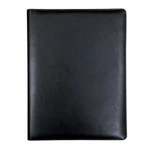 office supplies wholesale A5 A4 letter size custom pu business leather file note pads padfolios portfolio folder for artwork