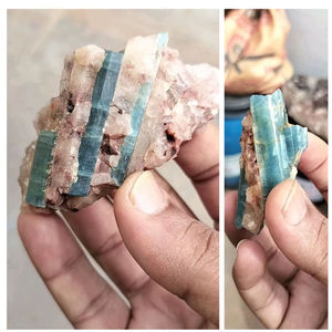 Piedra Preciosa Natural de Rubí Karur Premium, Pulida, para Exhibiciones Artísticas, Esquinas de Meditación, Espacios Espirituales, Herramientas de Energía Curativa - Product Image 1