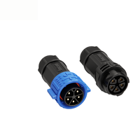 Connecteurs de batterie M25 50A/500V, fiches mâles/femelles, câble d'alimentation 2 broches mâle/femelle en cuivre pour batterie, énergie solaire