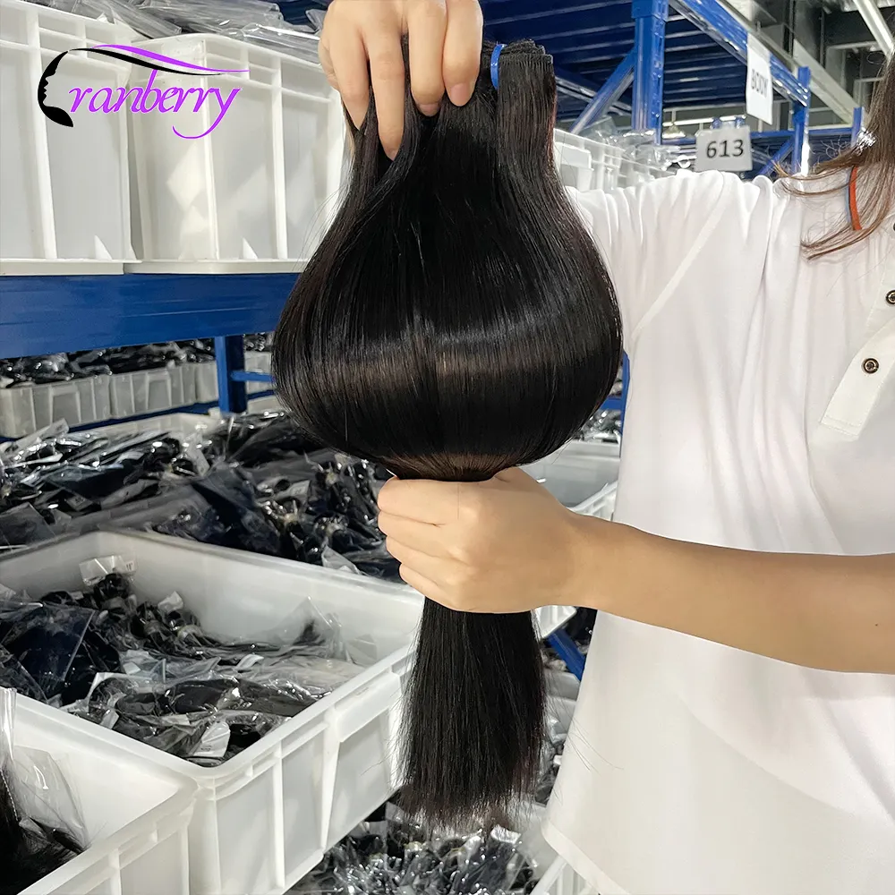 Tessuti grezzi all'ingrosso economici fornitori eccellenti capelli sfusi doppi fasci disegnati capelli peruviani vietnamita e capelli umani vergini brasiliani