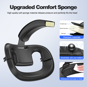Sangle de fixation réglable pour tête POV, support pour smartphone et caméra d'<span class=keywords><strong>action</strong></span>, accessoire de vlog pour DJI <span class=keywords><strong>Action</strong></span>, Insta360 X5, GoPro - Product Image 5