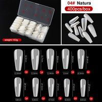 Ongles artificiels professionnels français en acrylique ABS, forme stiletto et cercueil, couvrance totale, pré-conçus, longueur courte, OEM, marque privée