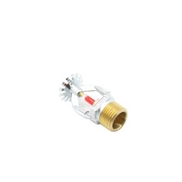 Pommeau de pulvérisation d'eau pour sprinkler vertical hydraulique à ampoule en verre haute température, corps en cuivre, raccords MNPT x FNPT, pour la lutte contre l'incendie et la sécurité incendie
