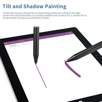 Stylet S500 OEM pour Microsoft Surface Go Pro 3 4 avec stylet de Surface de fonction d'inclinaison sensible à la pression de niveau 1024