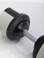 Équipement de musculation à domicile Umet, haltères réglables en fonte, 11 lb par increment, 100 lb, antidérapants, durables, portables, usage commercial, livraison gratuite