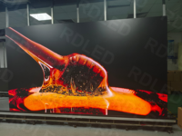 Écran vidéo flexible MicroLED, résolution 8K, luminosité 1000 cd, garantie 5 ans, HDR10+, DCI-P3 95%, publicité intérieure