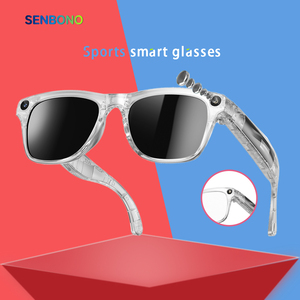 Gafas Inteligentes de Traducción SENBONO XK One, Audio Inalámbrico, Traducción en Tiempo Real, Protección Ultravioleta, Gafas Inteligentes con Cámara - Product Image 1