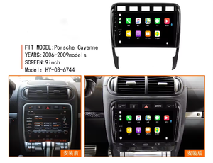 9 inch đài phát thanh xe cho Porsche Cayenne 2006 2009 <span class=keywords><strong>Android</strong></span> GPS navigation DVD Car Stereo đa phương tiện Video Player GPS xe đơn vị đứng đầu - Product Image 5