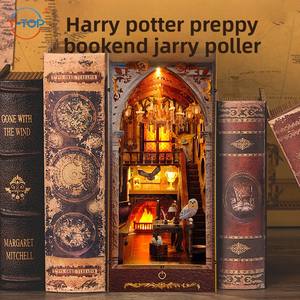 Supporto per Libri in Legno Creativo Fai-da-Te, Decorazione per Scenari in Miniatura con Montaggio Artigianale - Product Image 3