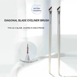 5PCS Poney Cheveux <span class=keywords><strong>Eye</strong></span> Blending Shadow Brush Set Teinte Sourcils Maquillage Gel Brosse Cosmétique <span class=keywords><strong>Utilisation</strong></span> Sourcils Brosses Ensemble - Product Image 4