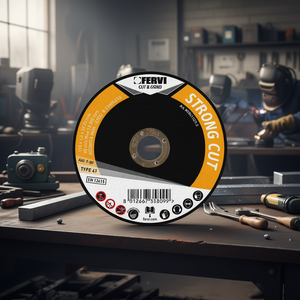 Disco de Corte Fervi Strong Cut 115x1.3x22.23mm Tipo 41 para Acero, Metal Inoxidable y Pulido - Product Image 3