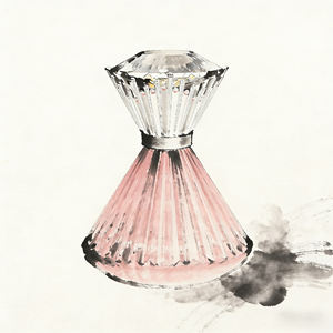 Perfume Original al por Mayor, Perfume Diamond para Mujer, Fragancia Floral y Frutal, Botella Rosa y Azul, Regalo para Dama - Product Image 1