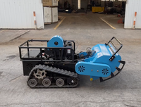 Tondeuse à chenilles télécommandée diesel ILES 25HP homologuée CE, 4x4, pour le débroussaillage et l'entretien des terrains