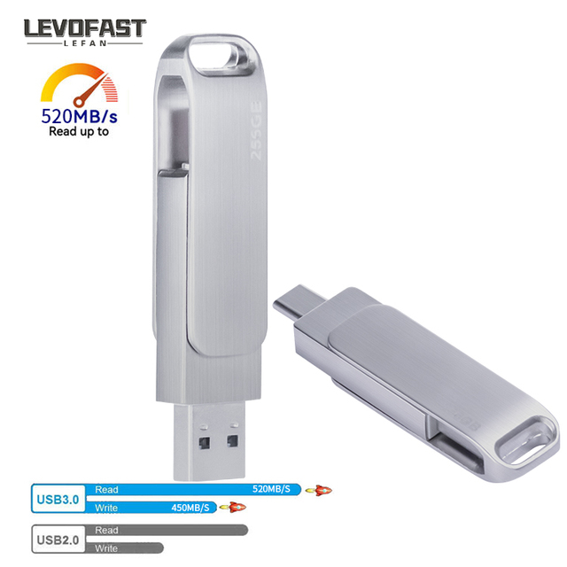 LEVOFAST Best Price External Portable SSD 128GB 256GB 512GB 1TB 2TB Hard Drive Disk for Laptop