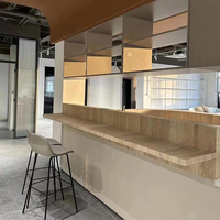 Vente Flash : Revêtement Mural Flexible en Pierre Souple de Travertin Fritté, Haute Qualité, Moderne, Imperméable, Ignifuge et Décoratif