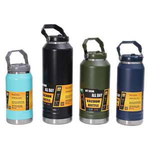 Termo de Acero Inoxidable 304 de Gran Capacidad 2025, Aislamiento Térmico de 6-12 Horas, Diseño Clásico Portátil para Uso en Exteriores - Product Image 5