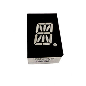Siêu màu xanh lá cây 0.5 inch duy nhất chữ số 16 đoạn chữ và số <span class=keywords><strong>LED</strong></span> hiển thị kỹ thuật số <span class=keywords><strong>LED</strong></span> houkem-5017a-a/BSG <span class=keywords><strong>LED</strong></span> - Product Image 1