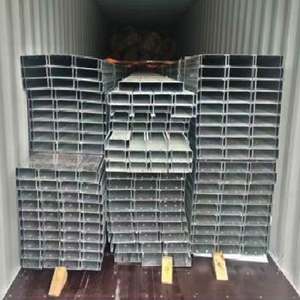 חם התגלגל קר התגלגל 6m 9m 12m q235 Q345 ss400 חומר u-ערוץ בר c קטע ערוץ פלדה - Product Image 6